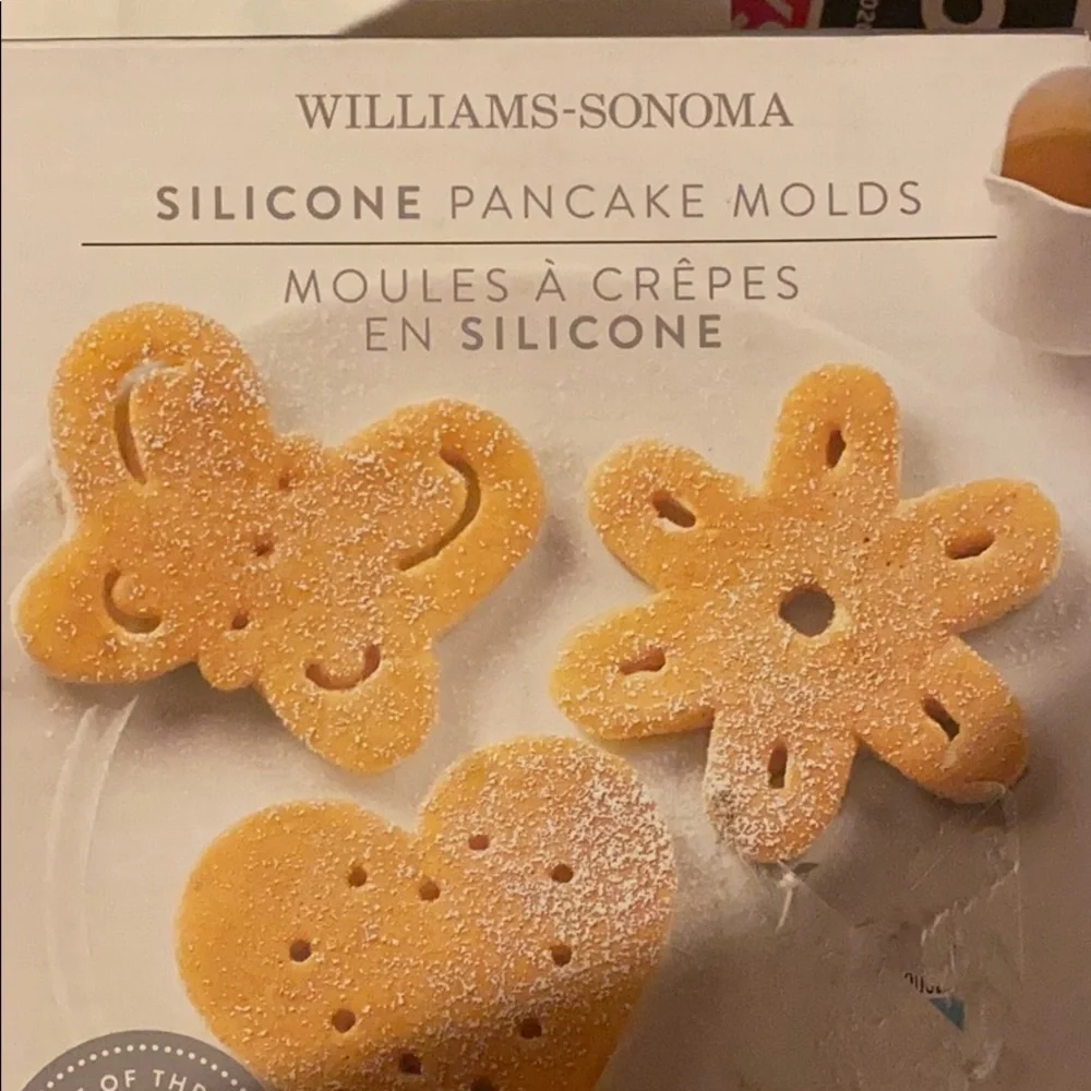WILLIAMS SONOMA Silicone pancake molds